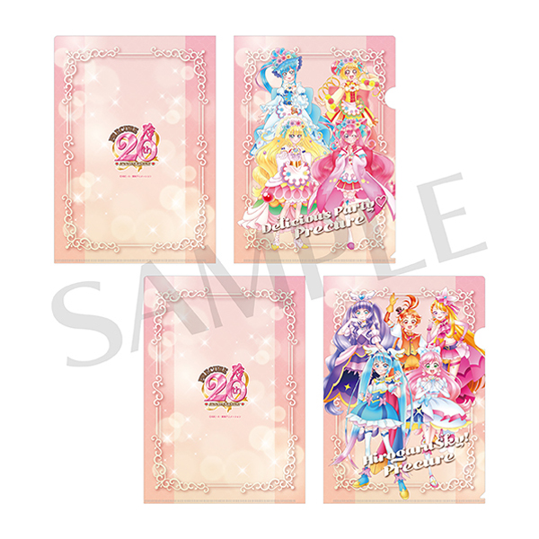 全プリキュア展】クリアファイルセットI: ステーショナリー｜東映