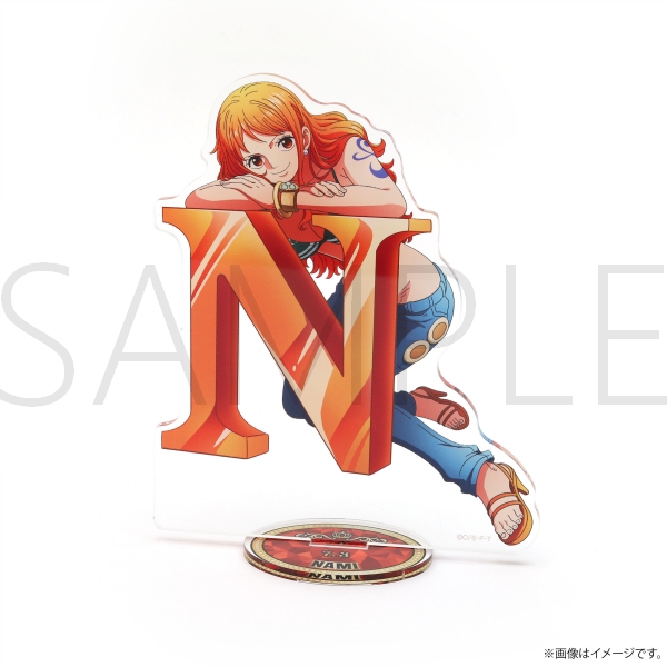 ワンピース】ワンピース HBDイニシャルアクリルスタンド[7.3 ナミ