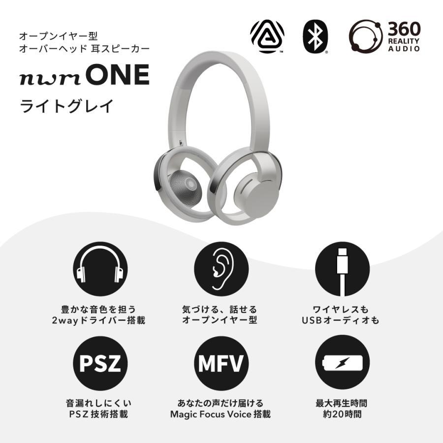 nwm（ヌーム）ONE オープンイヤー型オーバーヘッド耳スピーカー ライト