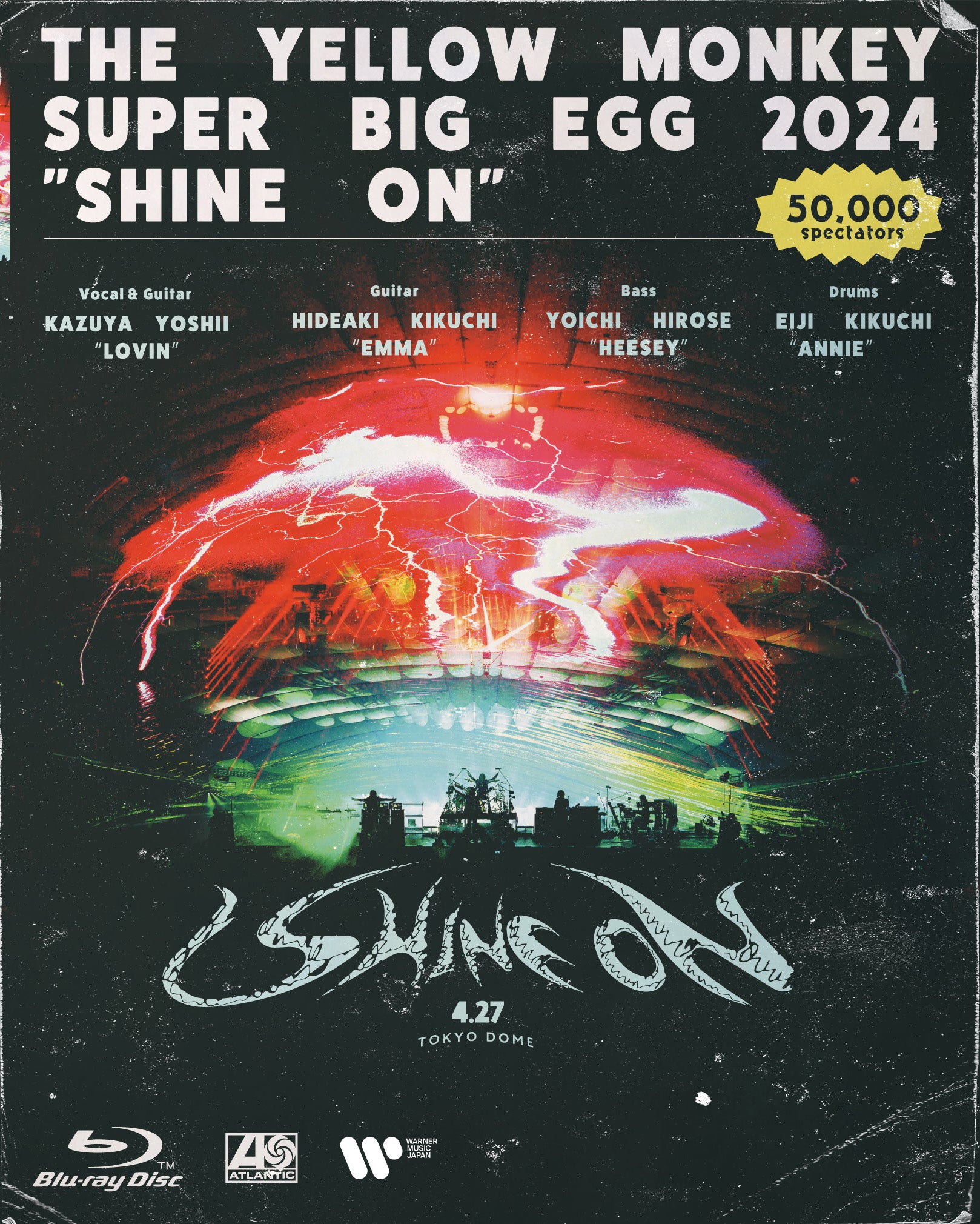 THE YELLOW MONKEY SUPER BIG EGG 2024“SHINE ON” DVD – ワーナー