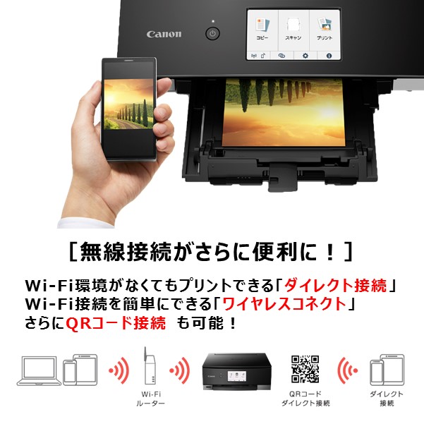 販売終了】インクジェット複合機 PIXUS TS8430(ブラック