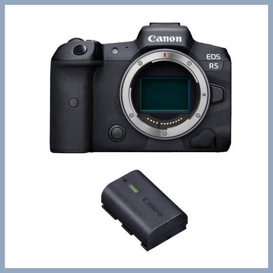 EOS R5・ボディー＋予備バッテリーセット:ミラーレスカメラ 通販