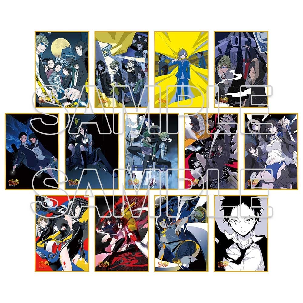 原作20周年記念】『デュラララ!!』トレーディングミニ色紙 Ver.電撃