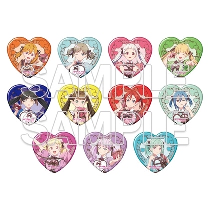 ラブライブ！スーパースター!!』Liella! トレーディングハート缶バッジ