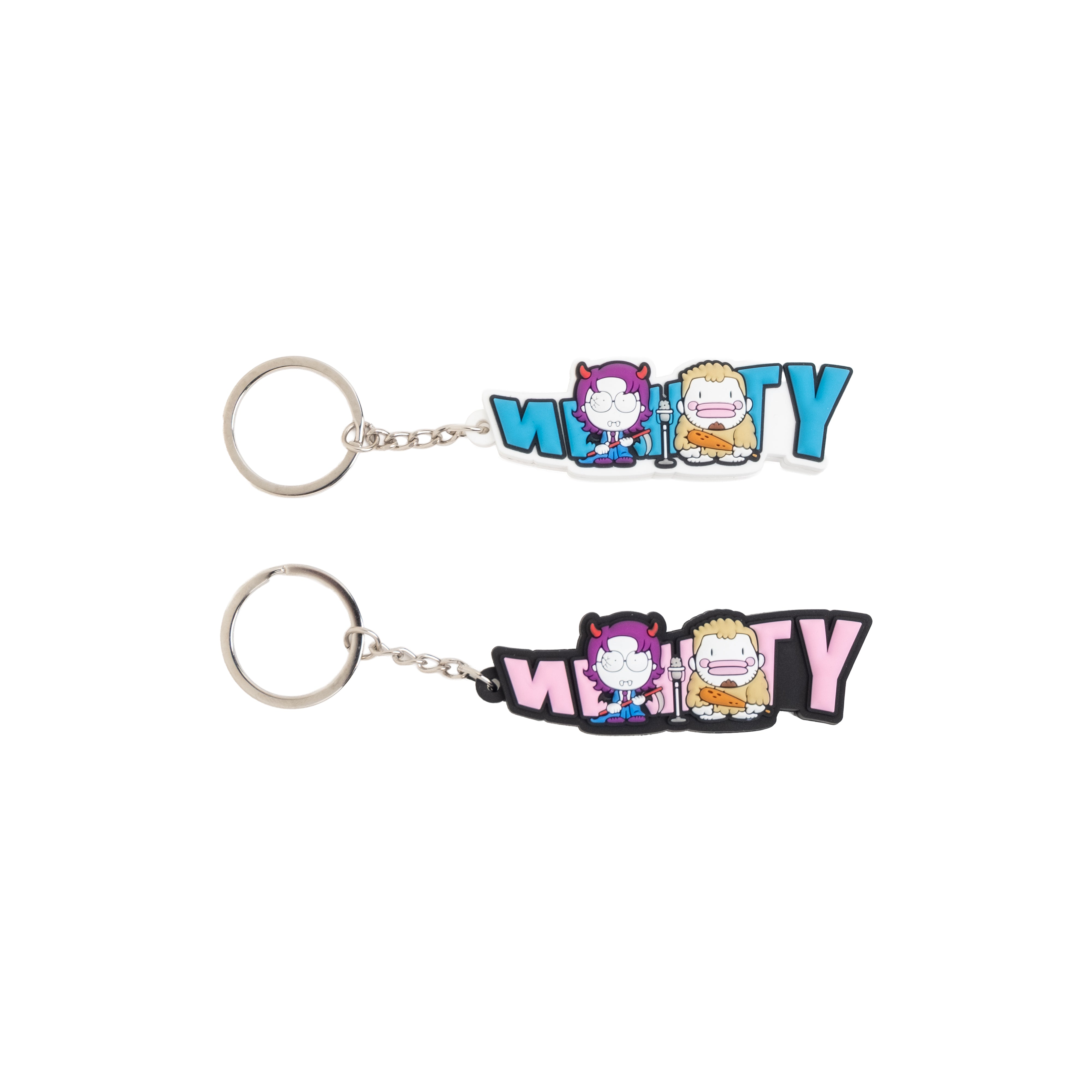 9090×令和ロマン Rubber Keychain – RE:IWAROMAN