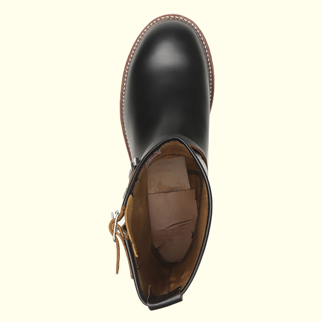 REDWING】11'' ENGINEER 2966(D)(6H(24.5cm) BLACK): Red Wing Shoes
