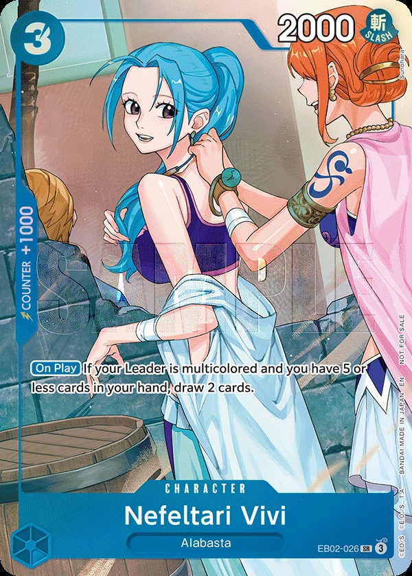 OP04-118 Nefeltari Vivi One Piece Card Game Card | One Piece Card Game