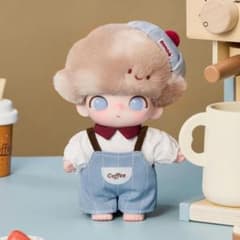 POPMART DIMOO Crush on Coffee ぬいぐるみペンダント - メルカリ