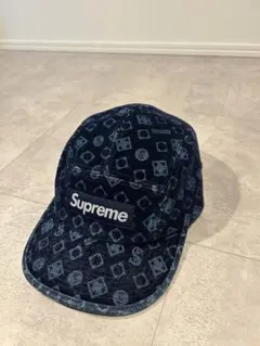 2026年最新】Supreme Flocked Denim Camp Capの人気アイテム - メルカリ