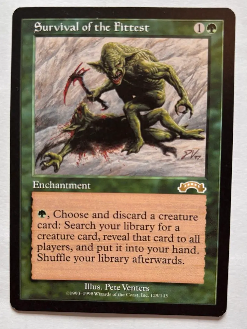 2026年最新】mtg適者生存の人気アイテム - メルカリ