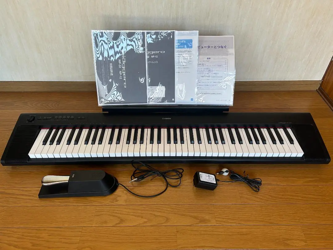 2026年最新】ヤマハ YAMAHA 電子キーボード piaggero ブラック NP-12B