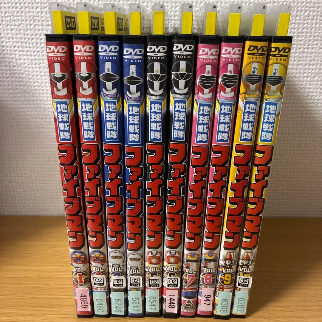 2026年最新】地球戦隊ファイブマン dvdの人気アイテム - メルカリ