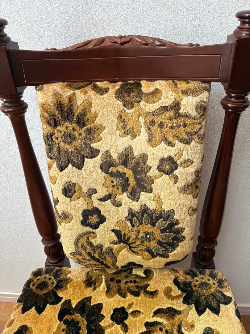 美品】徳田家具 ロマネスク デスクチェア