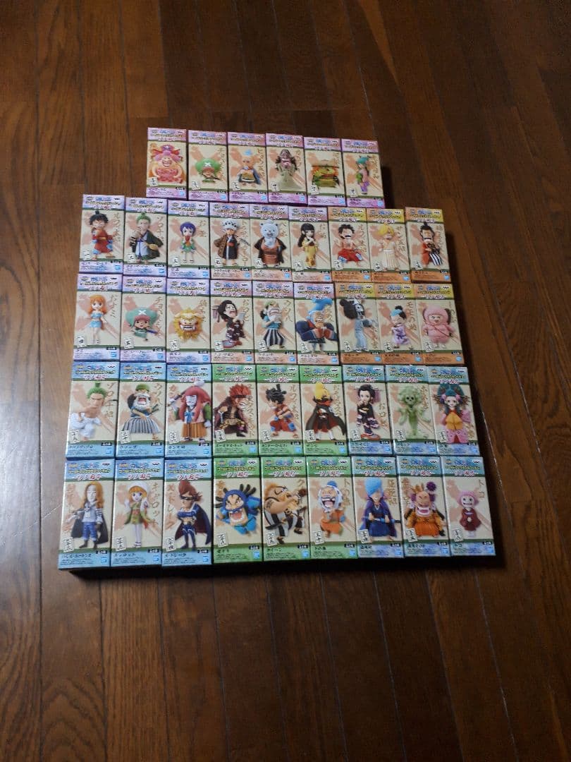 ワンピース　ワールドコレクタブルフィギュア　ワノ国　1～7　全42種セット otakick-y_otakickonpwcf78