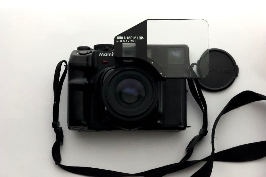 【再値下げ】newmamiya6中判カメラ+G75/3.5＋クローズアップレンズ 再値下げ】newmamiya6中判カメラ+G75/3.5＋クローズアップレンズ