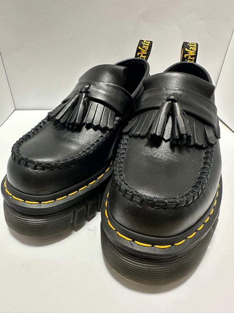 Dr.Martens ADRIAN QUAD タッセル 厚底ローファー 24cm 楽天市場】ドクターマーチン レディース 厚底 エイドリアン クアッド