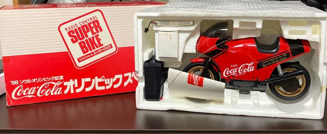 コカ•コーラ 88年ソウルオリンピック記念 ラジコンバイク - メルカリ