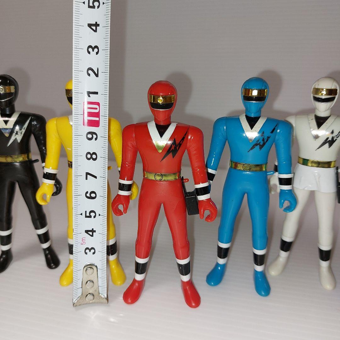 ☆忍者戦隊カクレンジャー 1994年製フィギュア！当時物 プラデラ プラ