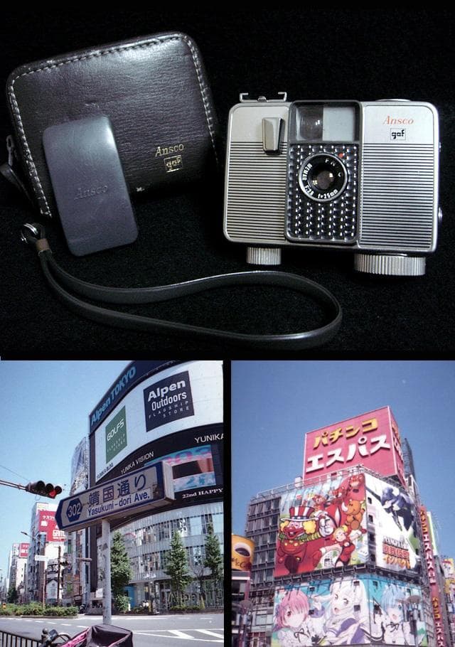 アンスコ メモⅡ リコー オートハーフ ansco ricoh autohalf GAF Ansco Memo II - Camera-wiki.org - The free camera encyclopedia