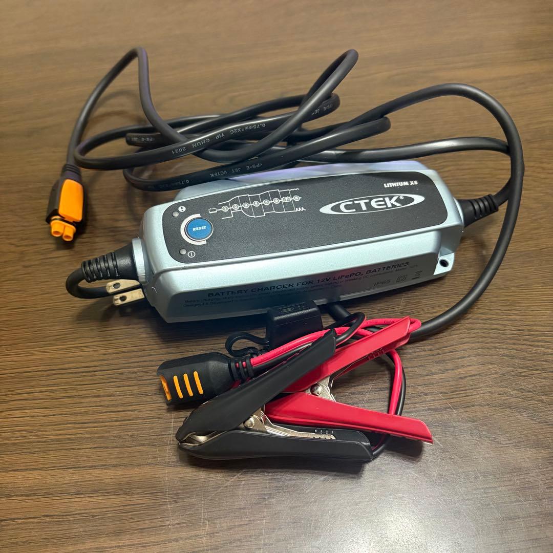 CTEK 12V LiFePO4 バッテリーチャージャー あすつく CTEK CT5 PowerSport 鉛/MF/AGM/Gel/リチウム/LiFePO4
