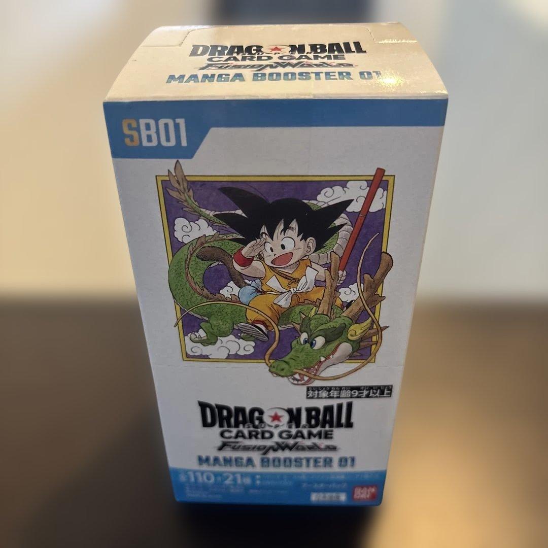 新品未開封テープ付き　ドラゴンボールFW　MANGA BOOSTER　1box Amazon.co.jp: 【未開封テープ付き1box】 ドラ ゴン ボール