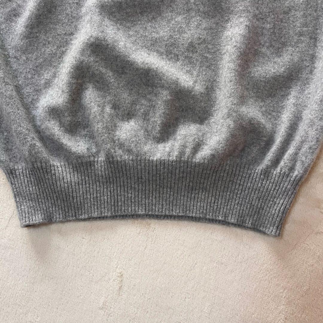 希少✨ブルネロクチネリ カシミヤ100 クルーネックセーター エルボー