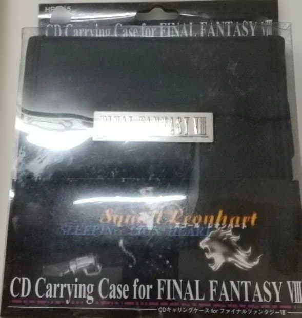 【未開封】CDキャリングケース for ファイナルファンタジーⅧ FINAL FANTASY VIII Original Soundtrack Revival Disc 【映像付