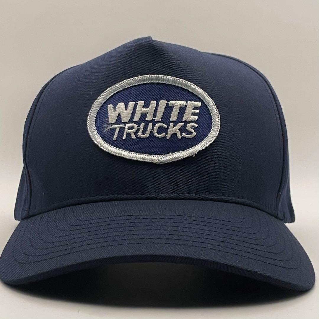 【ビンテージ】トラッカーキャップ　70'sWHITE dc39510dd411832d12ea4b99b22745