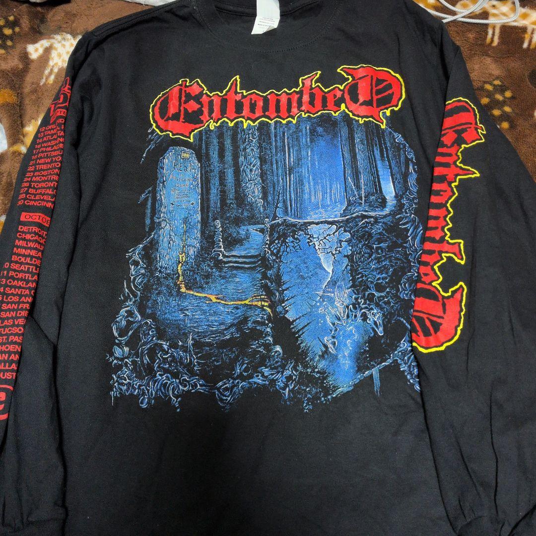 Entombed ツアーTシャツ Lサイズ 黒 Entombed, Entombed - Left hand path Shirt TShirt or Longsleeve
