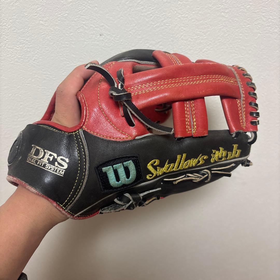 元ヤクルト池山隆寛　実使用グローブWilson PRU STAFF DFS 2026年最新】ウィルソン 池山モデルの人気アイテム - メルカリ