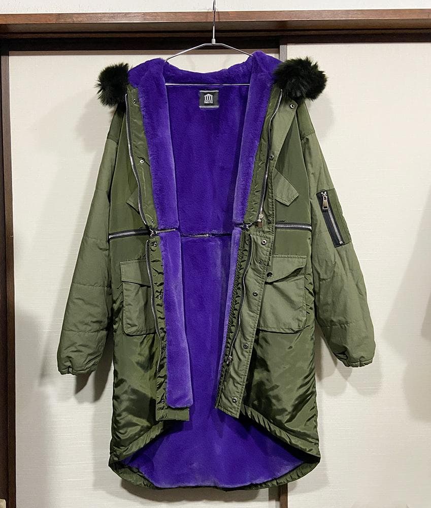 PAMEO POSE 2way Mix Mods Coat パメオポーズ - メルカリ