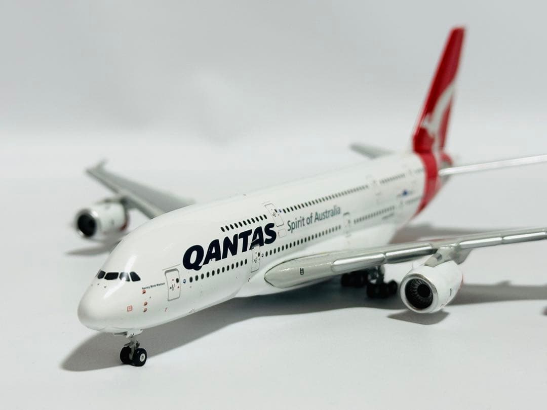 Gemini 1/400 QANTAS A380 カンタス航空 Qantas Airbus A380 - GeminiJets 1:400 Review - YouTube