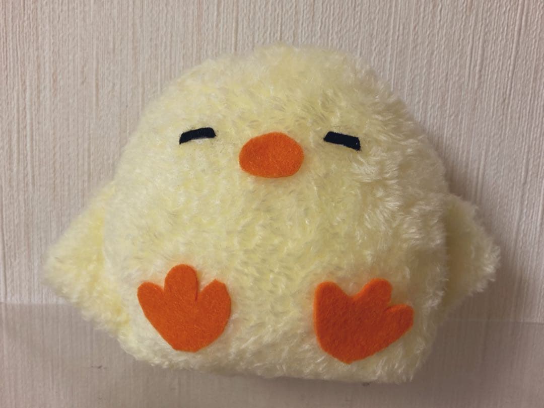 d*4様 ひよのひよこぬいぐるみ！ 癒し】羊毛風生地を使用した人気ぬいぐるみシリーズ「ぽわびより」に