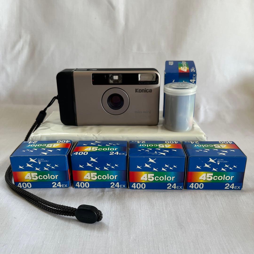 KONICA Big Mini BM-301 フィルム5個セット（期限切れ） 美品】Konica BIG mini Rhodium フィルム BM-301 - メルカリ