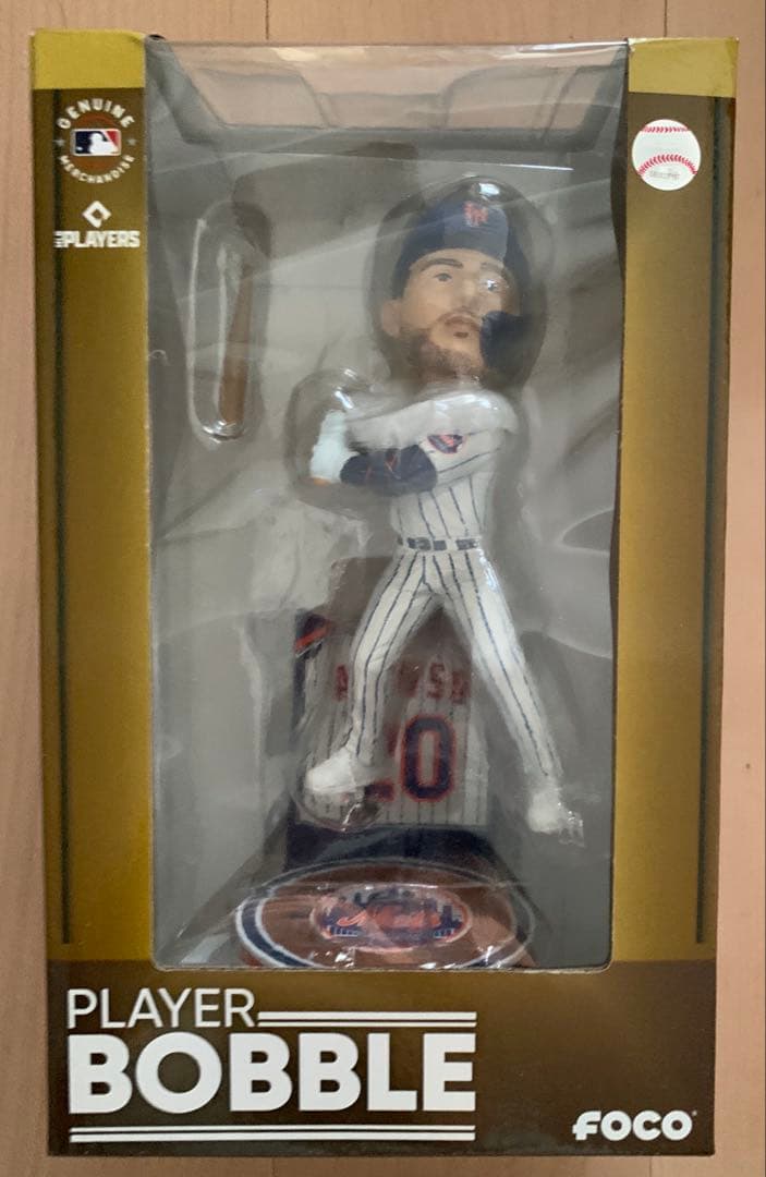 新品未開封 MLB公式 ボブルヘッド ピート・アロンソ ニューヨーク