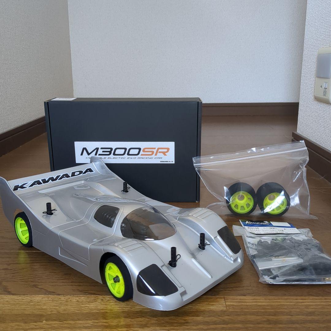 カワダ　M300SR　ボディ、タイヤ、オプションパーツ付き カワダ M300SR ボディ、タイヤ、オプションパーツ付き