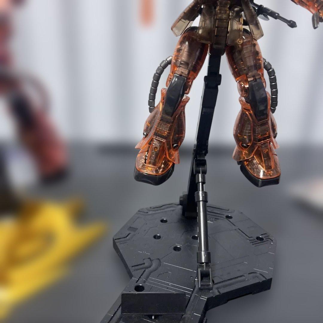 MG1/100シャア専用ザクⅡ コーティングと、クリアカラー ver.2体セット