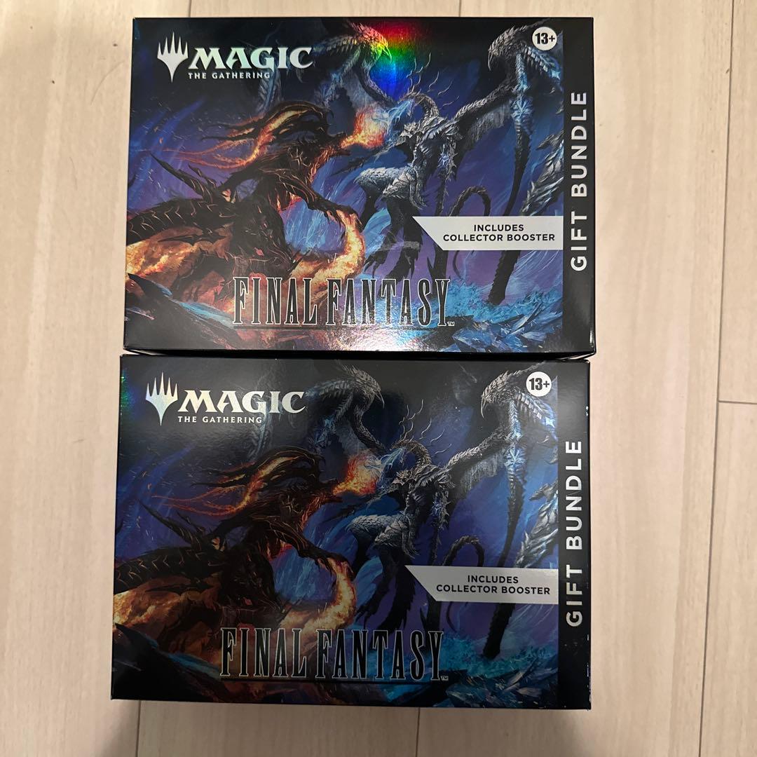 ファイナルファンタジー ギフトバンドル 英語版 2BOX 新品 MTG】ファイナルファンタジーのギフトバンドルが発売！通常Bundleより