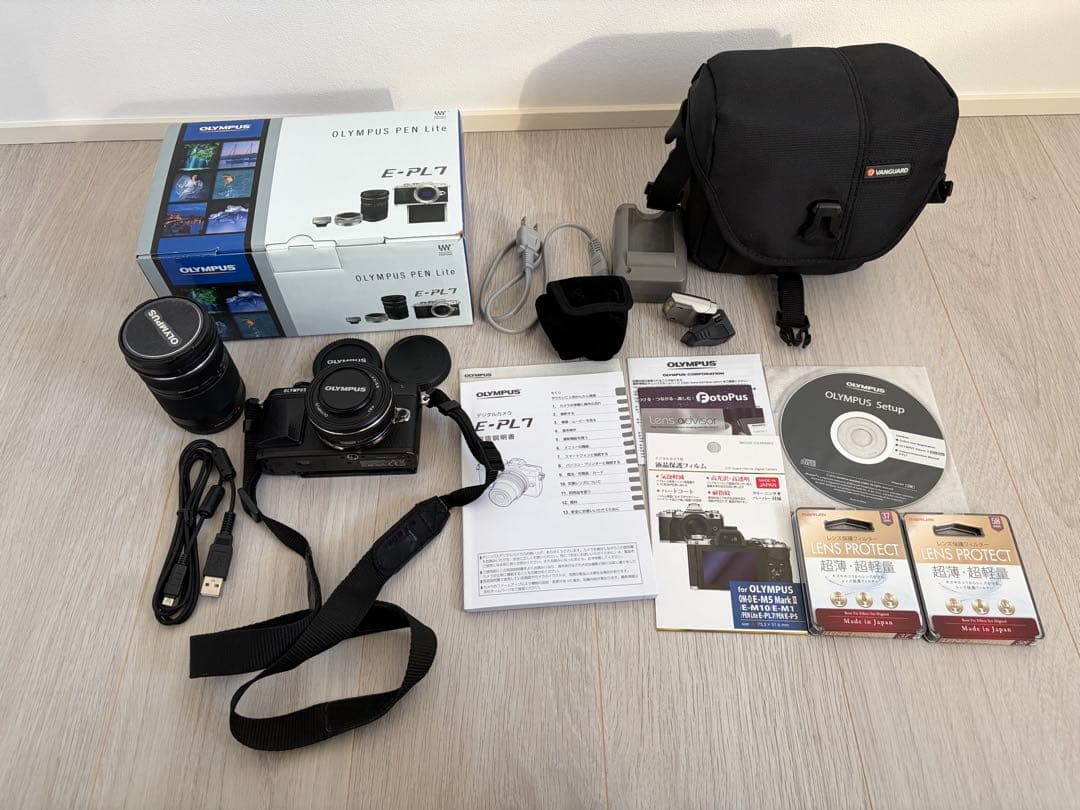 Olympus PEN Lite E-PL7 本体と付属品 オリンパス（OLYMPUS） 中古 1年保証 美品 OLYMPUS PEN Lite E-PL7 EZ