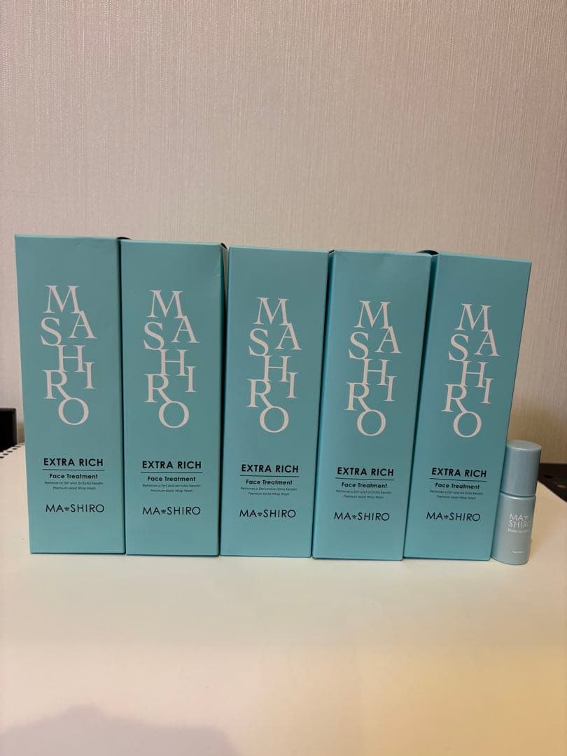 新品・未使用　MA+SHIRO EXTRA RICH フェイストリートメント5本 新品・未使用 MA+SHIRO EXTRA RICH フェイストリートメント5本 MA