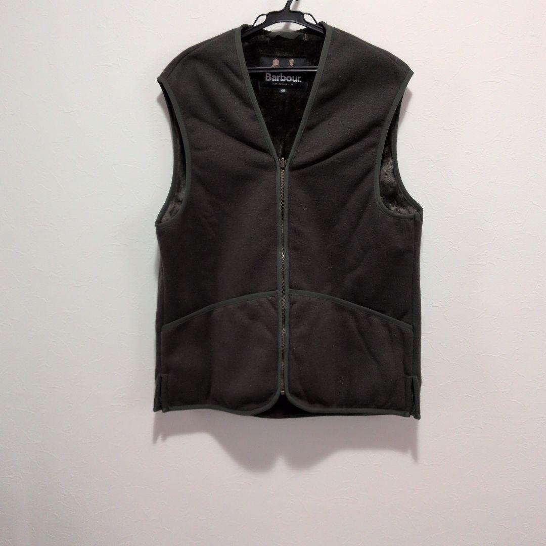 Barbour ダークグレー ベスト サイズ40 楽天市場】バブアー ライナーベスト BARBOUR WARM PILE WAISTCOAT ZIP
