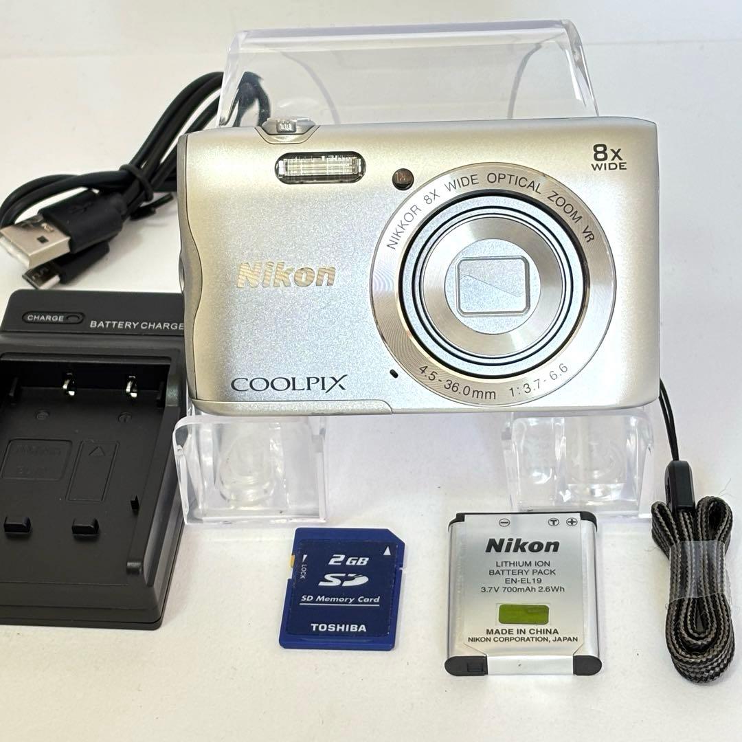 Nikon coolpix A300 ニコン　コンデジ　【SDカード付】 ニコン COOLPIX A300 [ブラック] 価格比較 - 価格.com