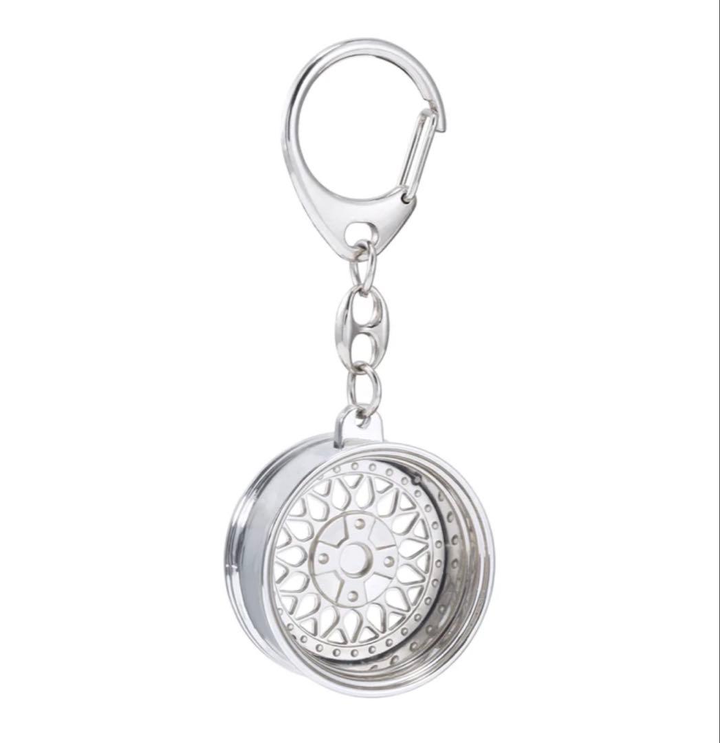 最安値 Supreme x BBS RS Rim Keychain Silver - メルカリ