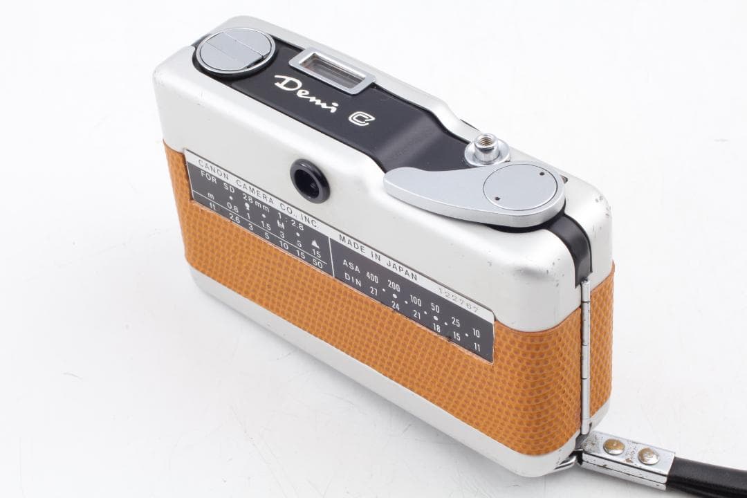美品 整備済】オーカー色 Canon Demi C 50&28mm #1145 - メルカリ