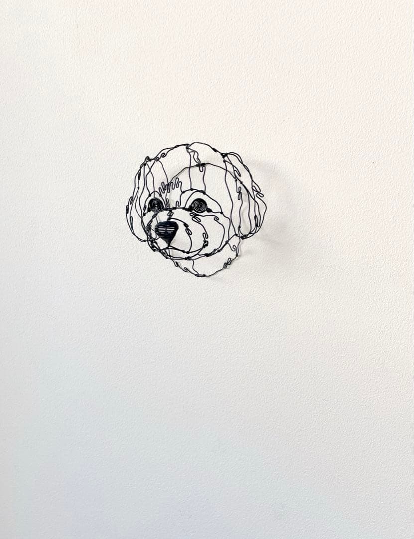 ◇ -for dog-◇ワイヤーアート　トイプードル