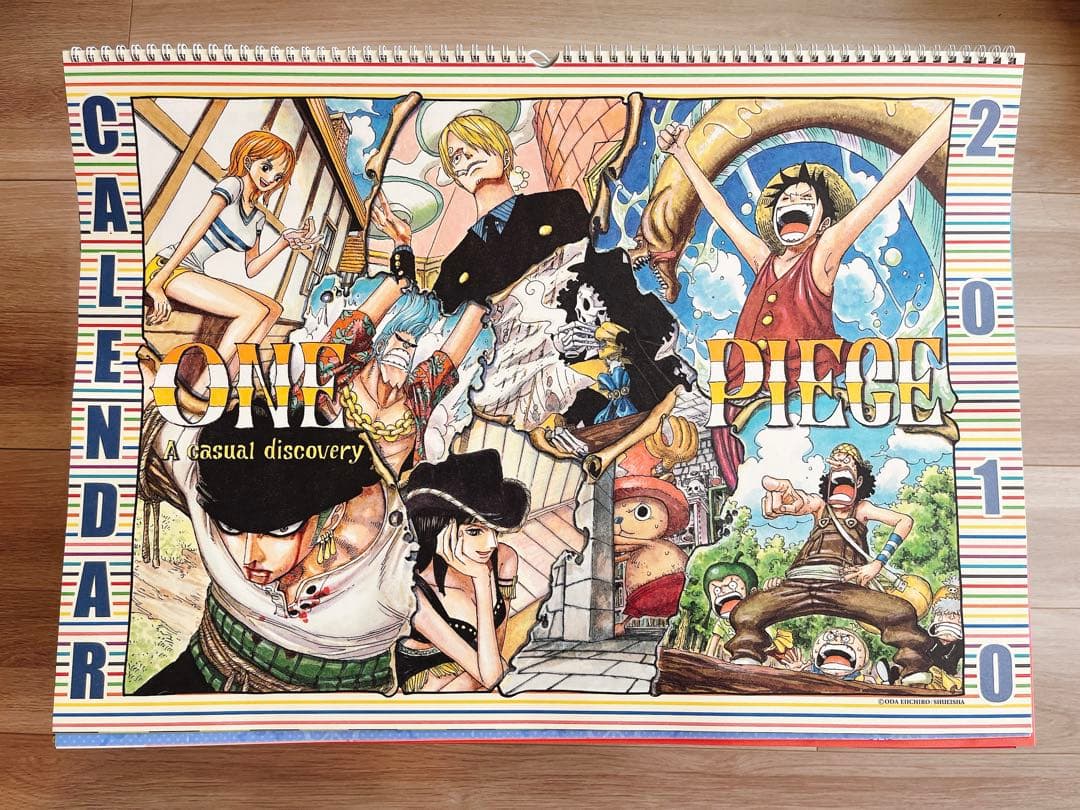 ワンピース　コミックカレンダー　8冊おまけ付き ONE PIECE(ワンピース)の『ONE PIECE』コミックカレンダー2025 （卓上