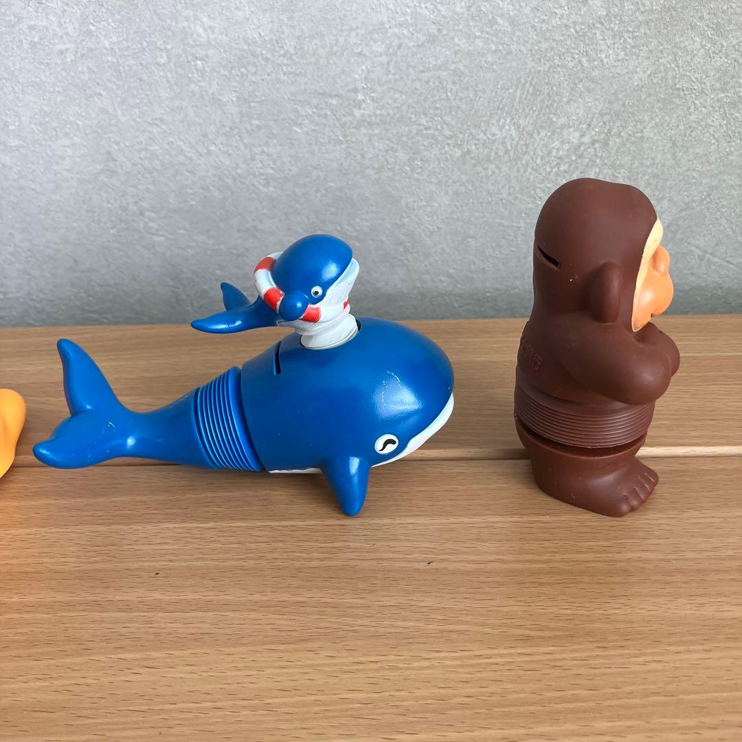 富士銀行 ソフビ 貯金箱 のびのび 8種 レトロ バラ売りOK