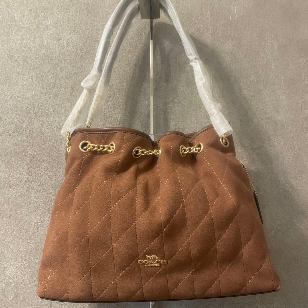 【最終値下げ】 COACH コーチ エヴリン ブラウン キルティング COACH OUTLET｜【公式】エヴリン ショルダー バッグ・キルティング