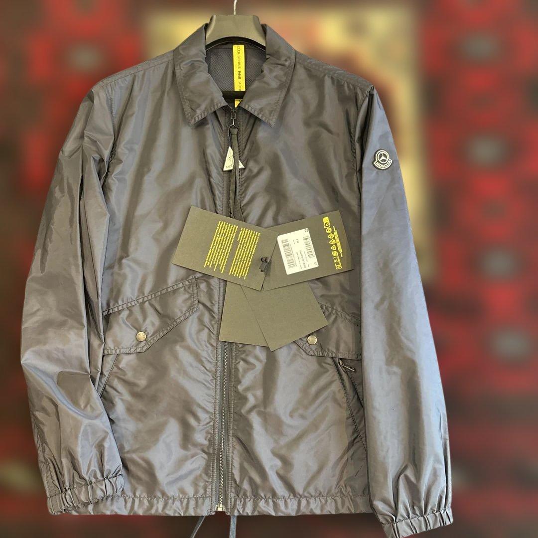 つ*ー様 MONCLER NIGO ベンツ グレー ナイロンジャケット 新品タグ NIGO® × Mercedes-Benz × Moncler Genius 世界で一台のGクラスが誕生