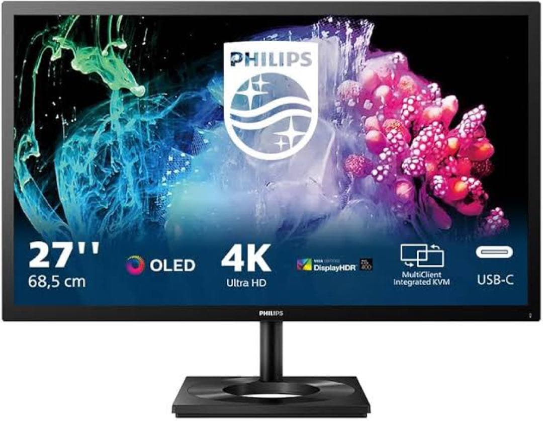 PHILIPS 27E1N8900 4K OLED モニター Philips 27E1N8900 26.9